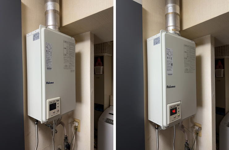 札幌市でガス給湯器交換 パロマ「PH-16LXT-1」から「PH-16LXTU」